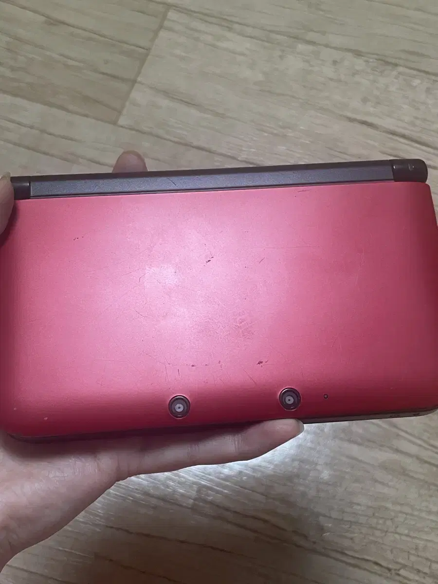 닌텐도 3ds xl 레드 한국판+충전기