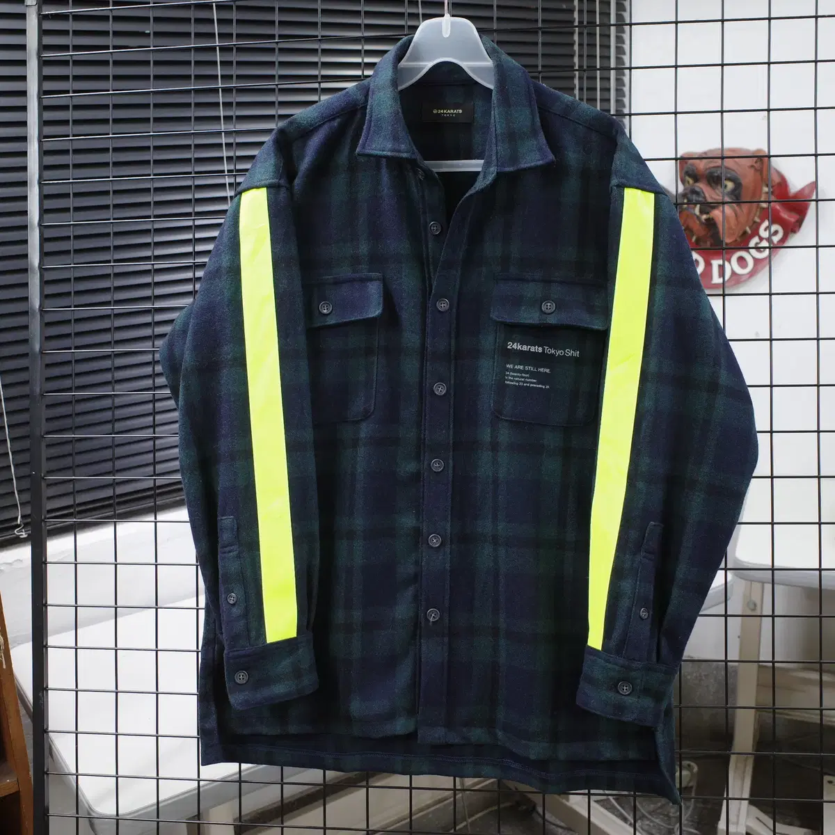 24KARATS TOKYO Heavy Wool Check Shirt