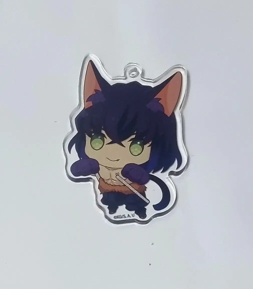 Demon Slayer Nyanforme acrylic keyring Inosuke