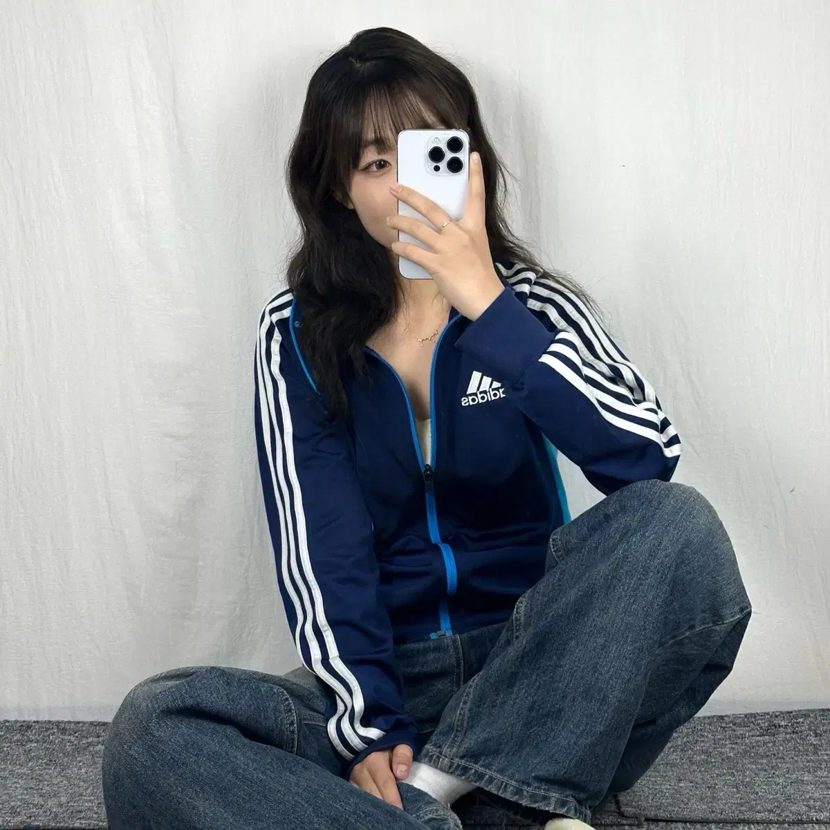 Adidas Anodized Jersey Navy 90 Track Top