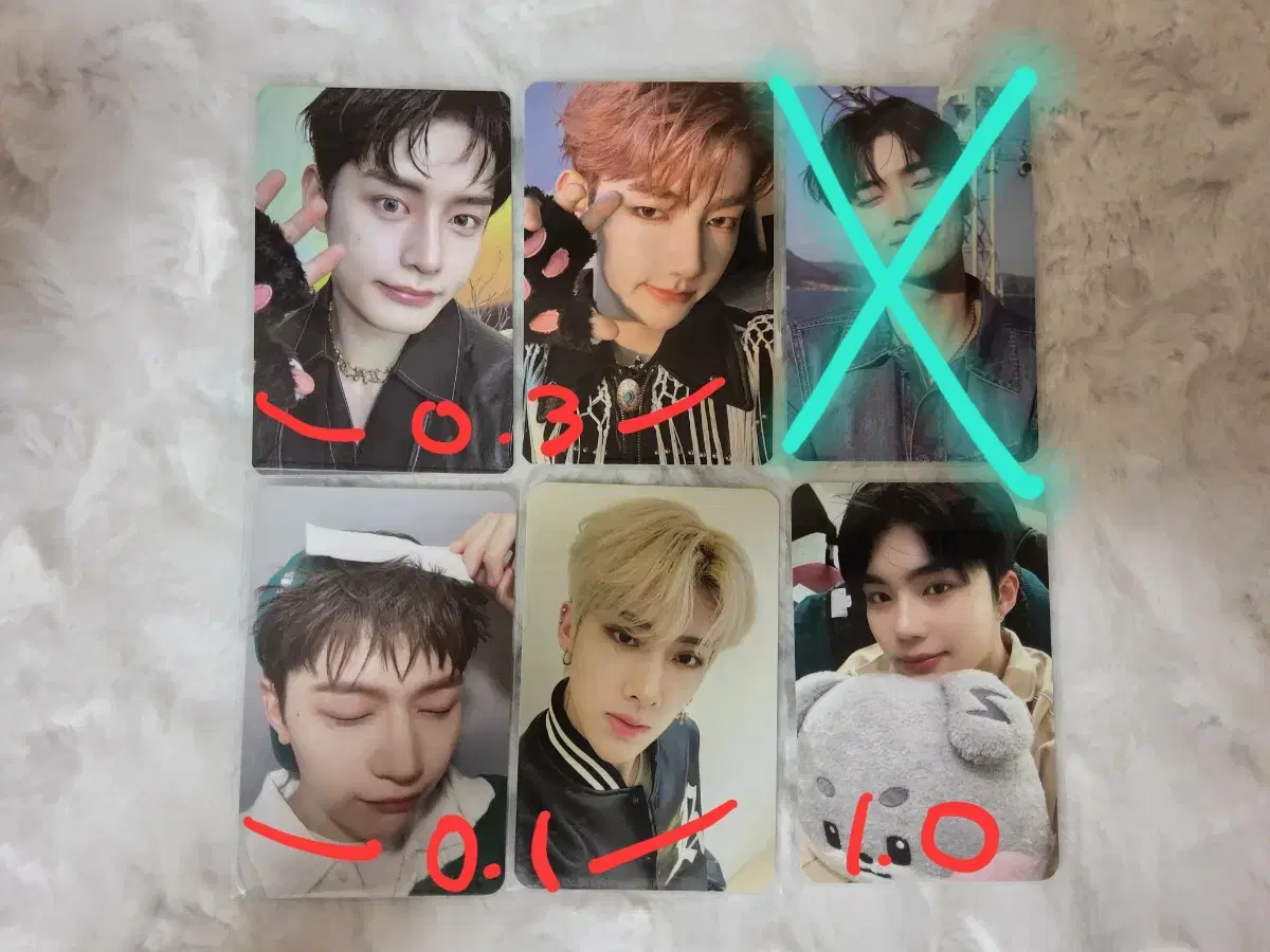 ZB1 jiung Hao hanbin Matthew ricky Gunwook pre-order benefit photocard WTS