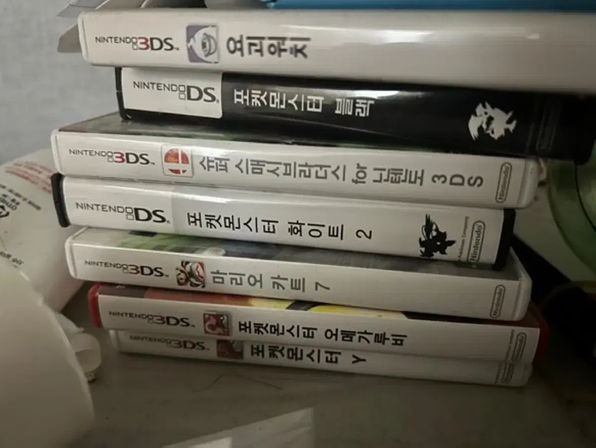 닌텐도 3ds + 포켓몬 블랙, 화이트2,Y, 오메가루비