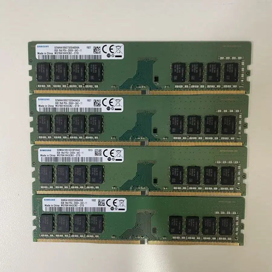 삼성 ddr4 32gb (8*4) 2666 택포