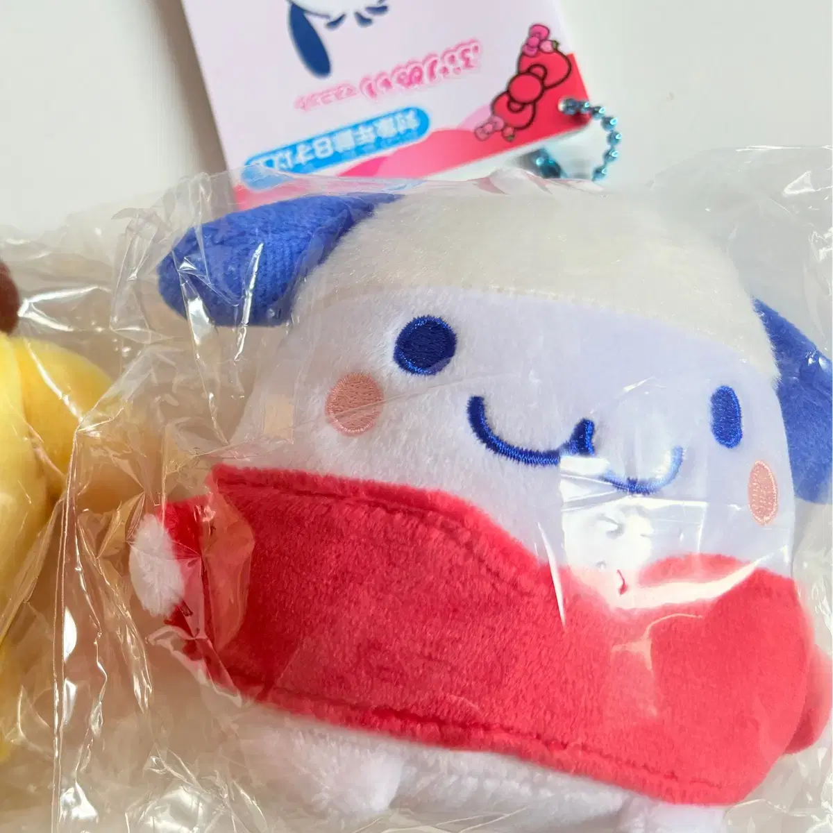 Sanrio Tamagotchi Collaboration Pochako Mimi Mimichi doll Mascot