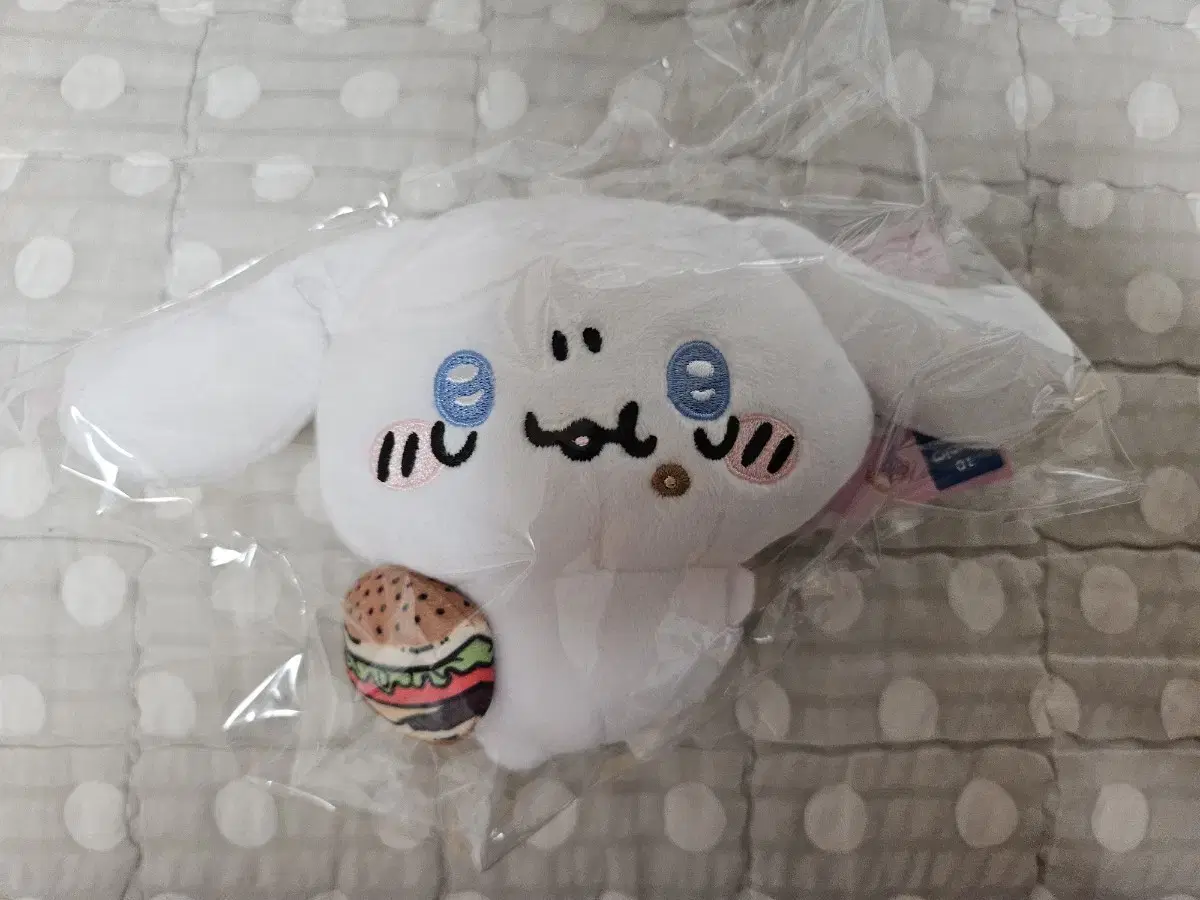 Nagano Cinnamon Roll Hamburger Joke Bear Doll