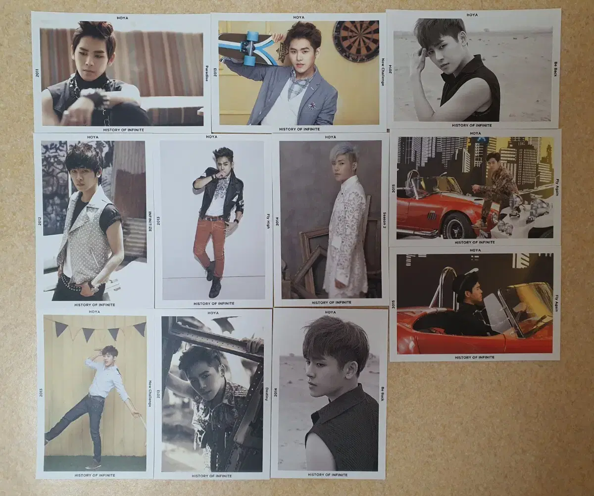 Embassy Lee Ho-won infinite Merchandise Set