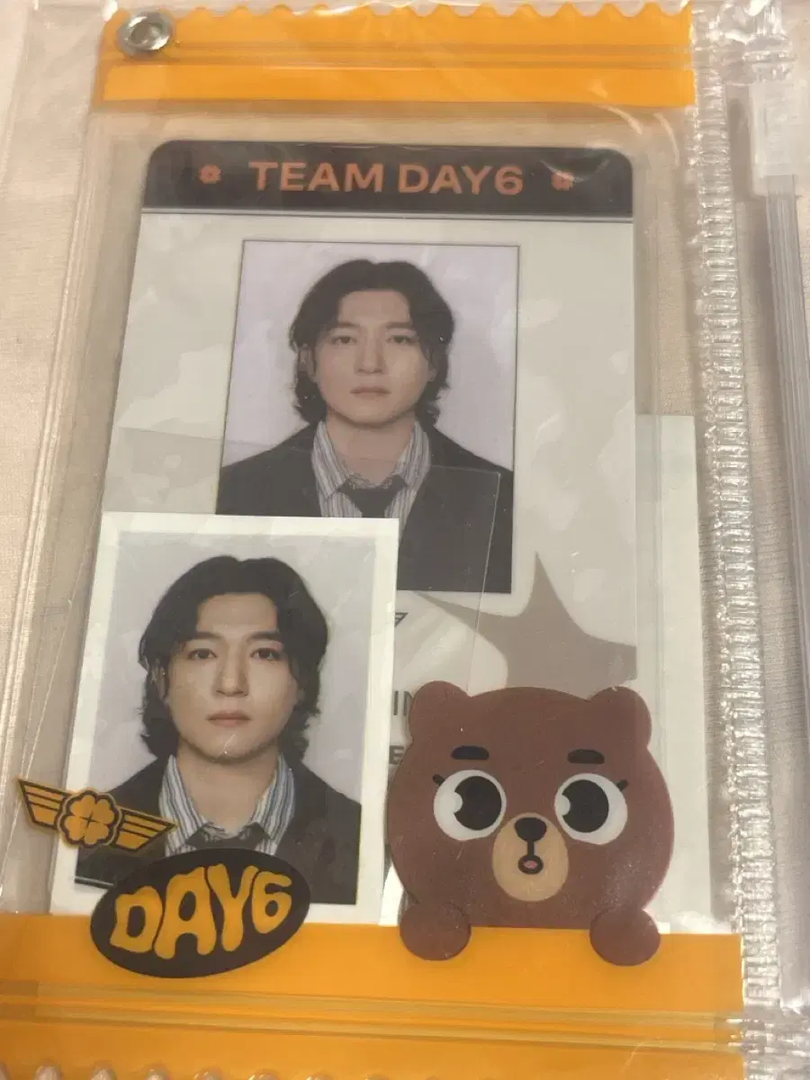 Denimals Goods day 6 License ID Photo Card photocard Sungjin Sungjin