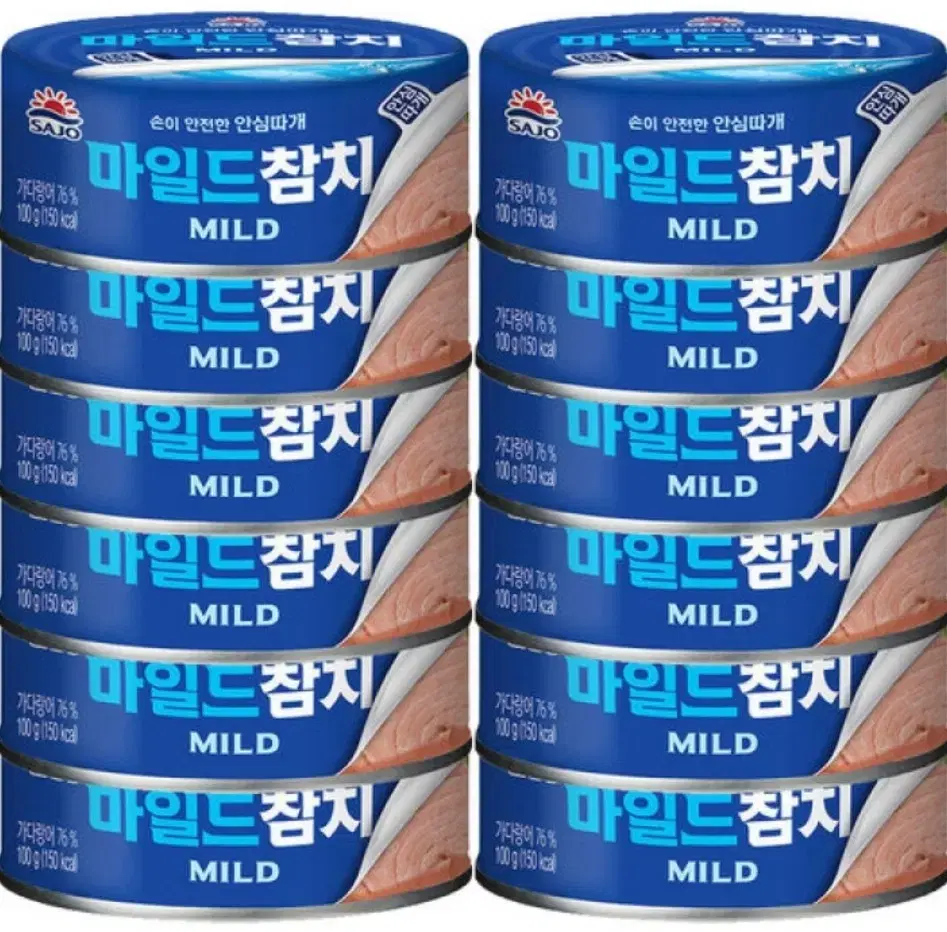 사조 마일드 참치 100G 12캔