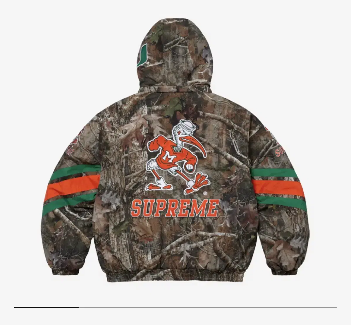 Supreme Mitchell & Ness Hooded Stadium Jacket for sale