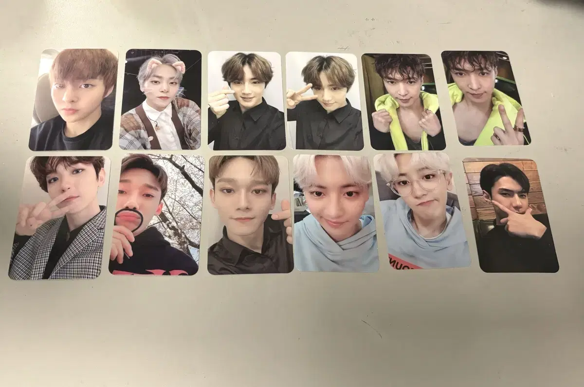 EXO Photo Card EXO L Fan Club kit photocard wts xiumin suho lay baekhyun Sehun