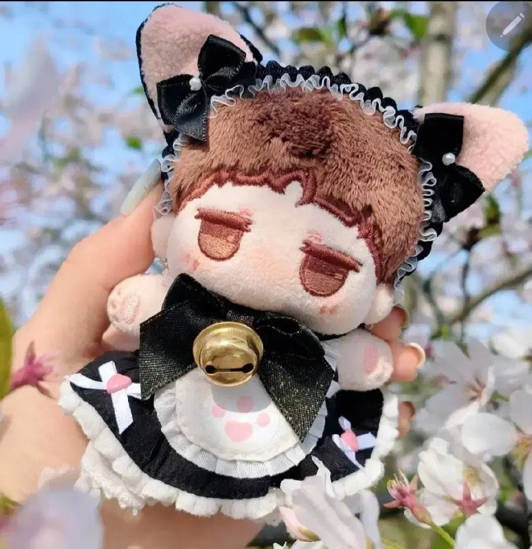 10cm Somyi Doll Clothes Nyan Maid Clothes Wardrobe