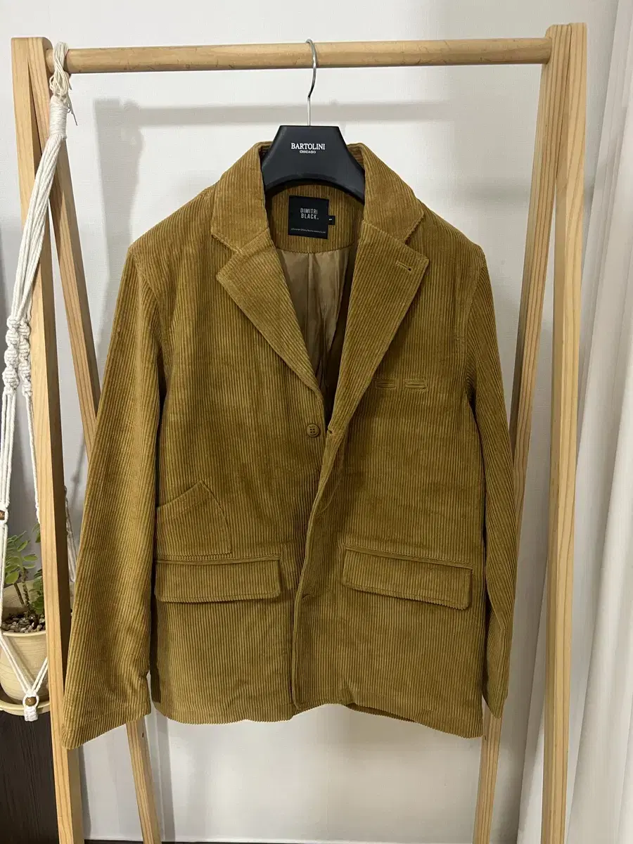 DimitriBlack corduroy jacket M