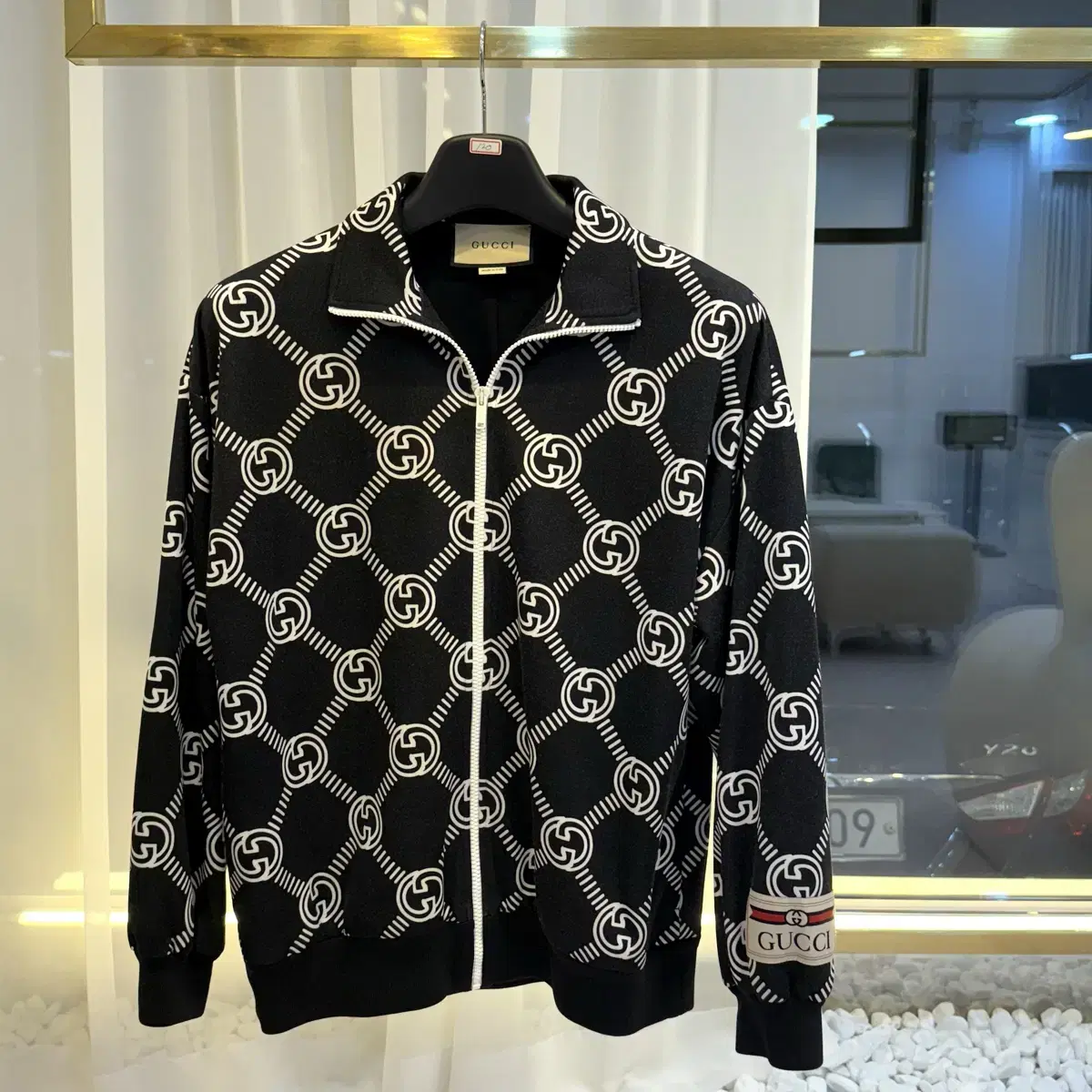 [Only] Gucci GG Fabric Jacquard Zip-up Jacket