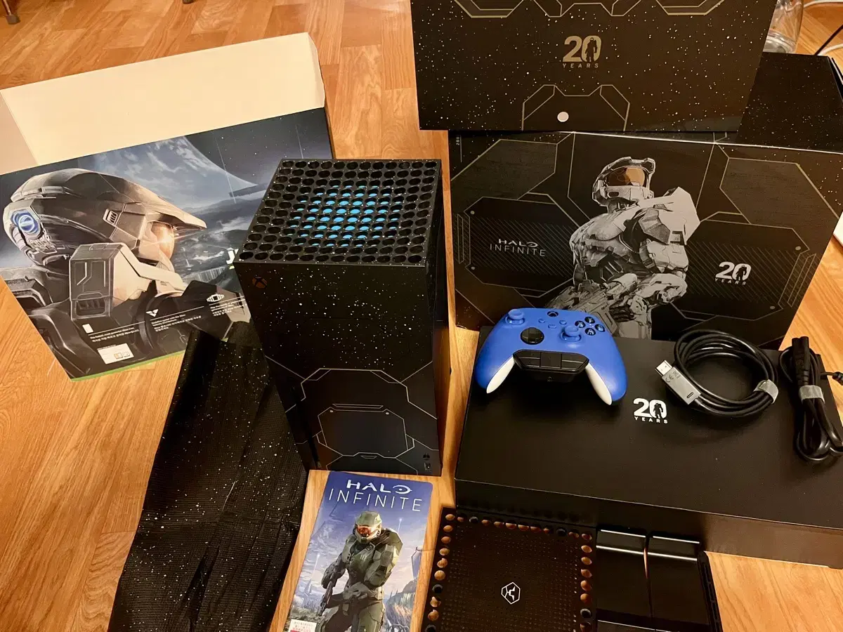 xbox series x 헤일로 인피니트 에디션 한정판 엑시엑