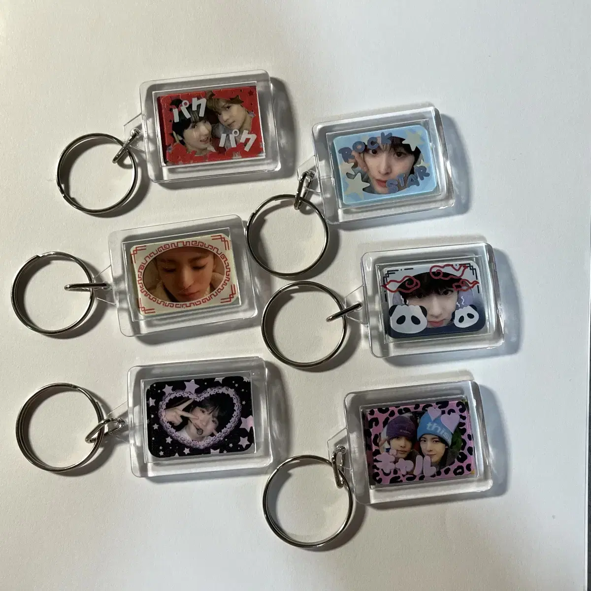 NCT wish sion Sakuya Uushi riku Framed keyring