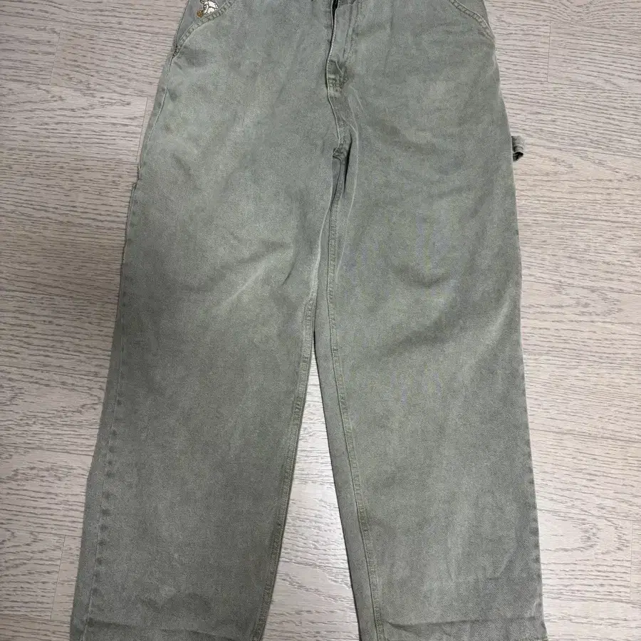 위캔더스 draggy work pants (olive)