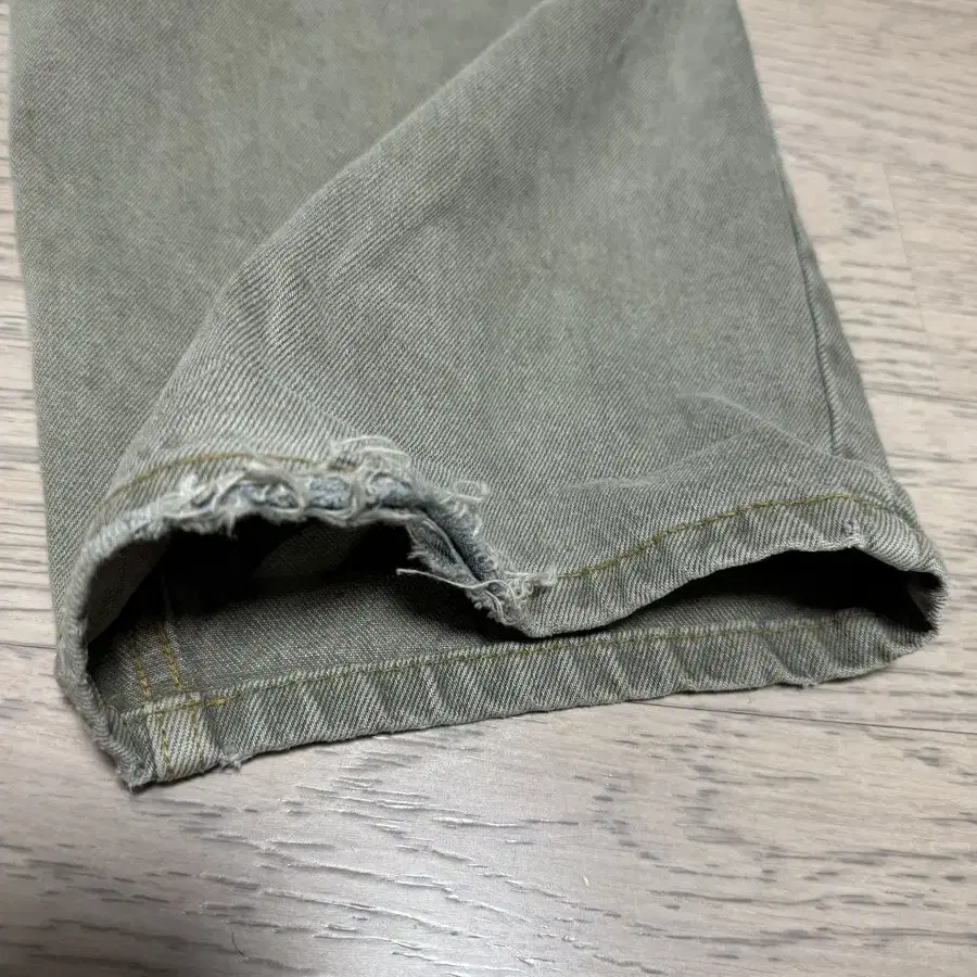 위캔더스 draggy work pants (olive)