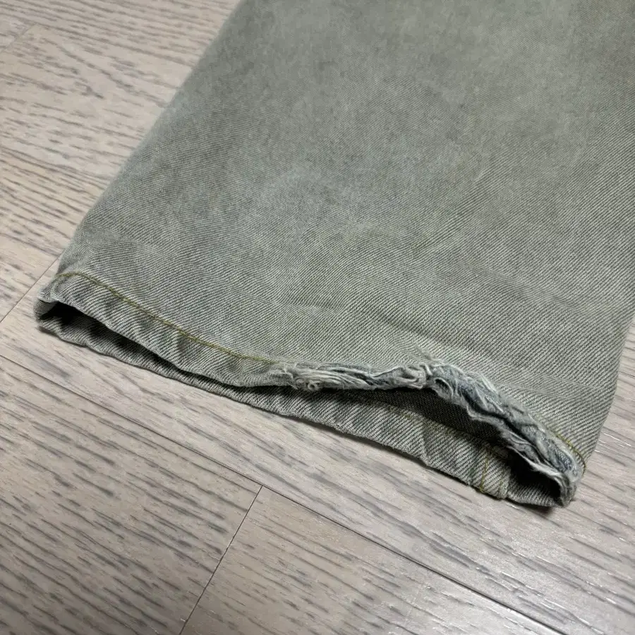 위캔더스 draggy work pants (olive)