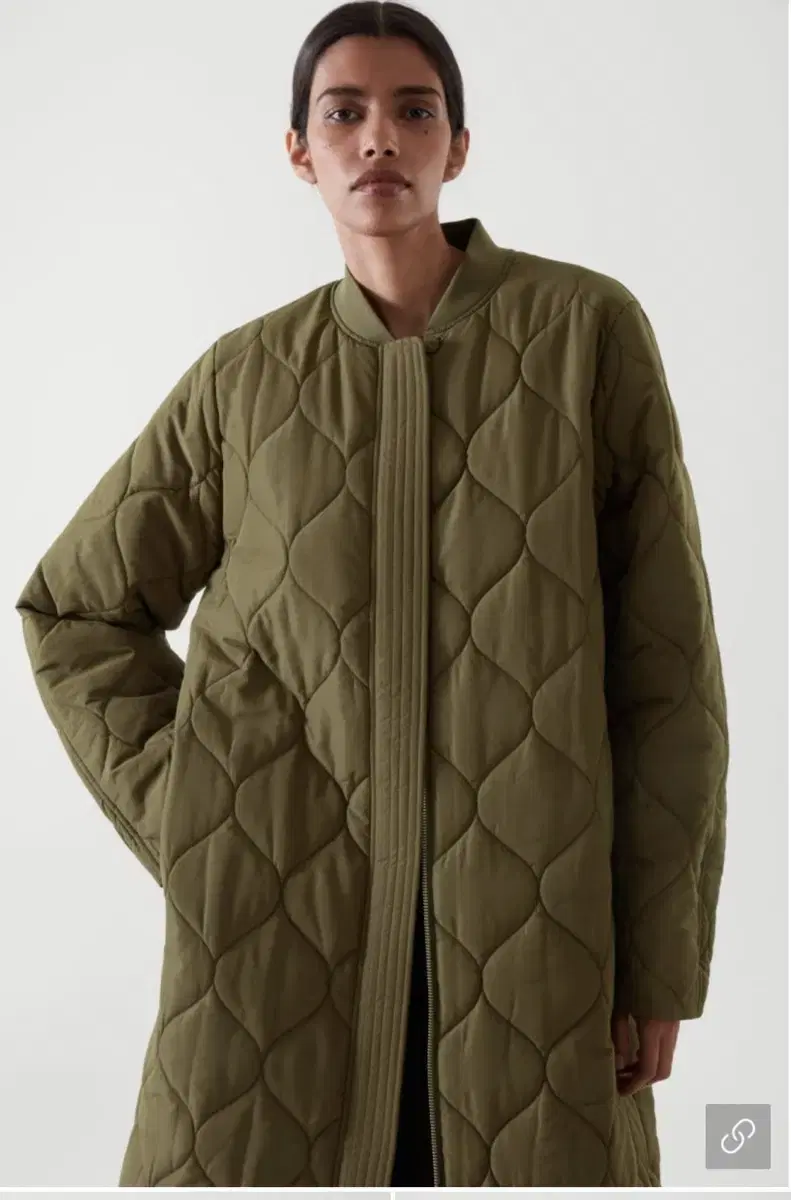 COS Quilted Coat M