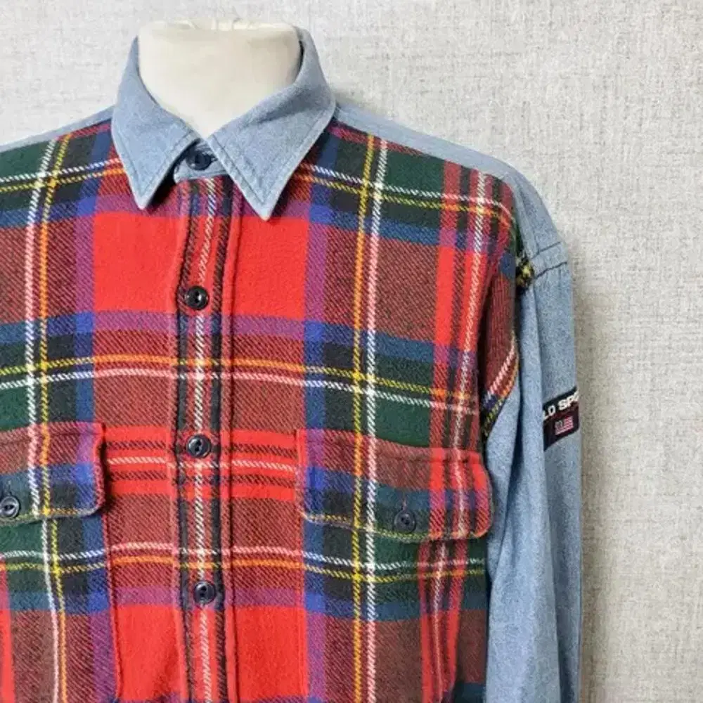 L polo ralph ralph lauren custom shirt. (cx265)