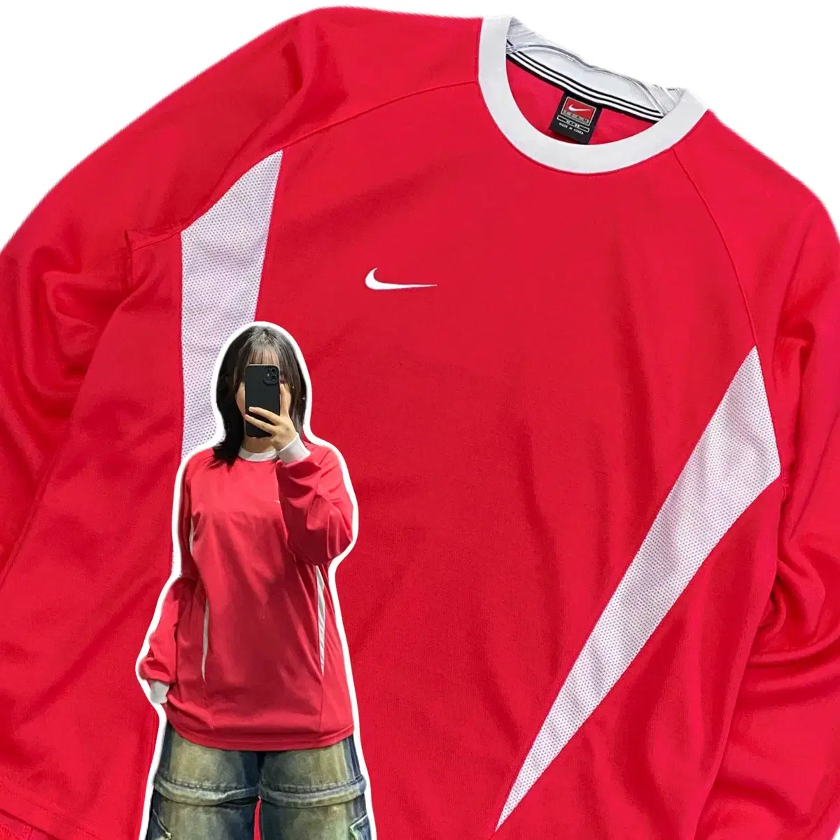 Nike 00s Overfit Sporty Long Sleeve