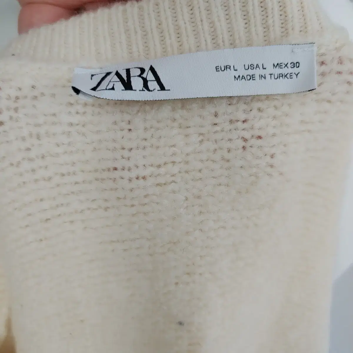 zara 자라 새 자수 가디건