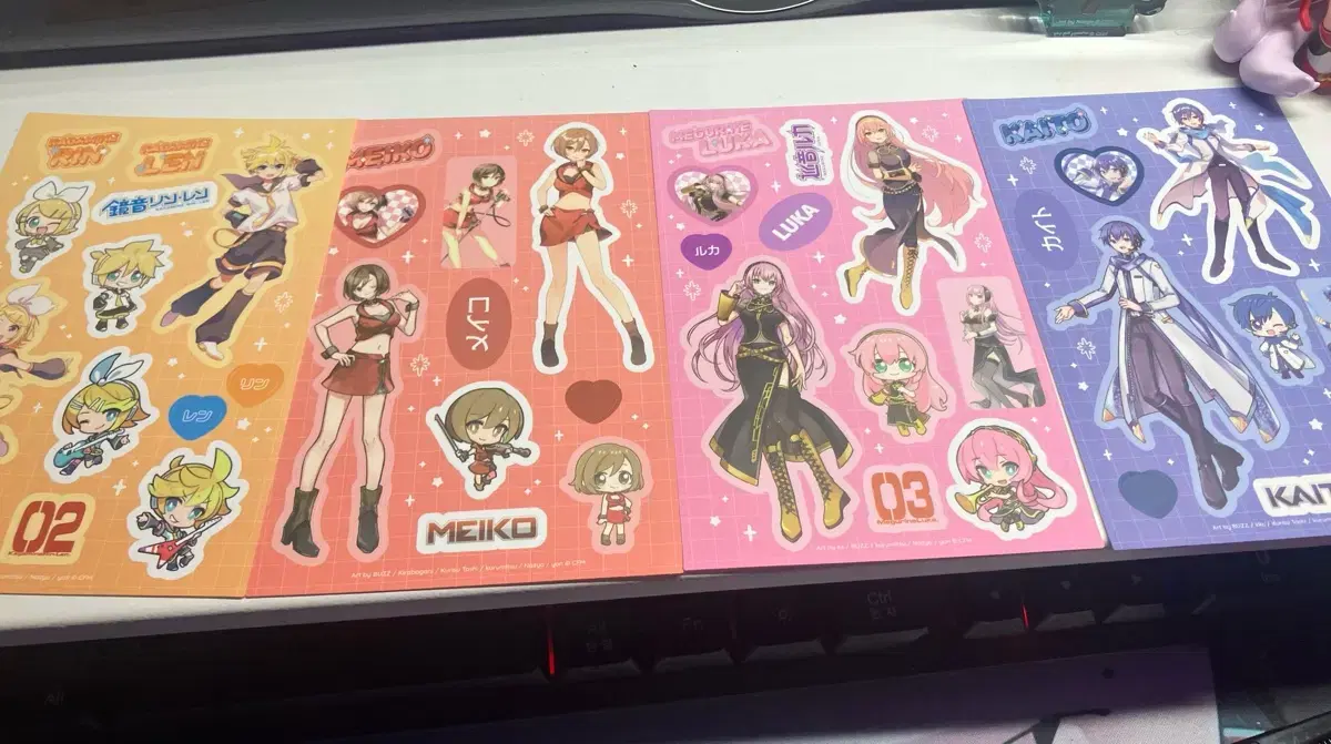 Hatsune Miku Vocaloid pop up official sticker