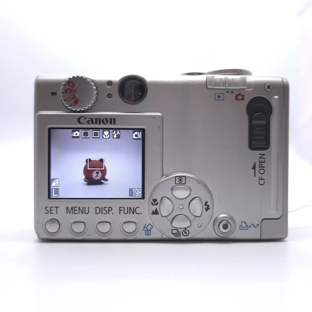 캐논 CANON IXUS 익서스 500 실버 빈티지 디카 레트로 카메라