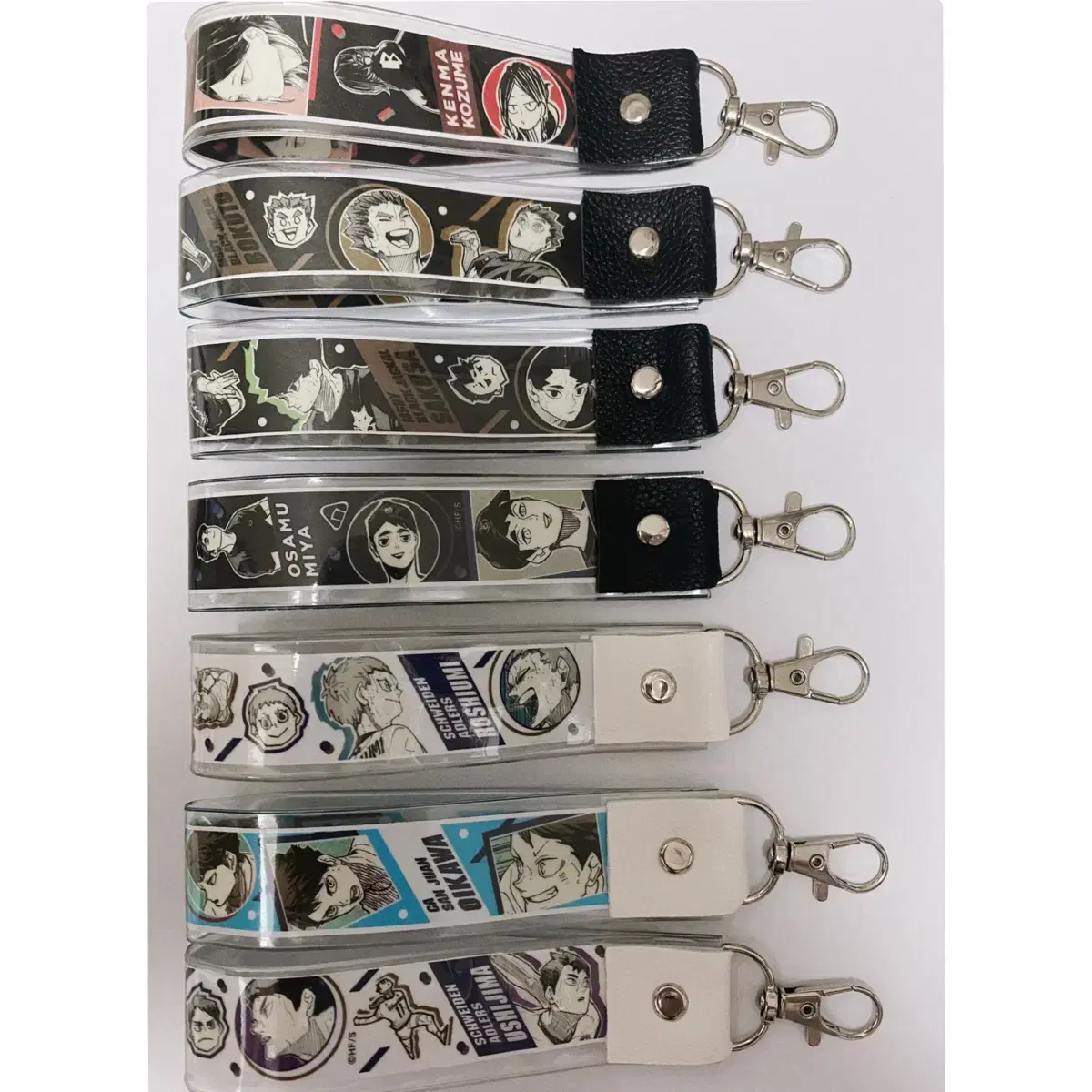 Haikyuu Original Art keyring Kenma Bokuto Oikawa Ushijima Kageyama hinata Hoshi Umi