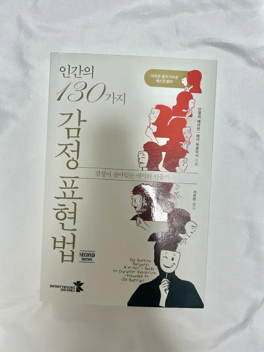 인간의 130가지 감정표현법 책 팝니다