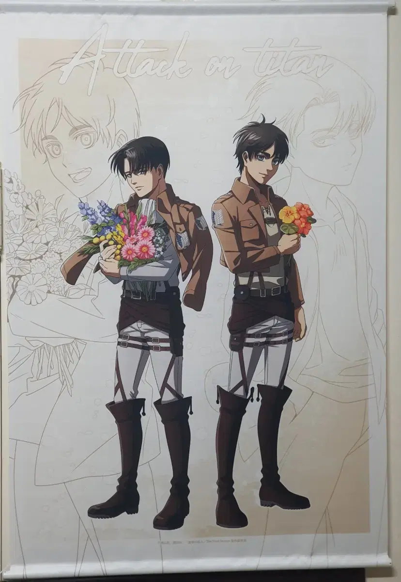 Attack on Titan Attack on Titan B2 Tapestry Levi Ehren