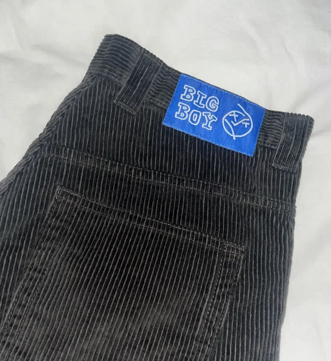 Big Boy Corduroy Dirty Black