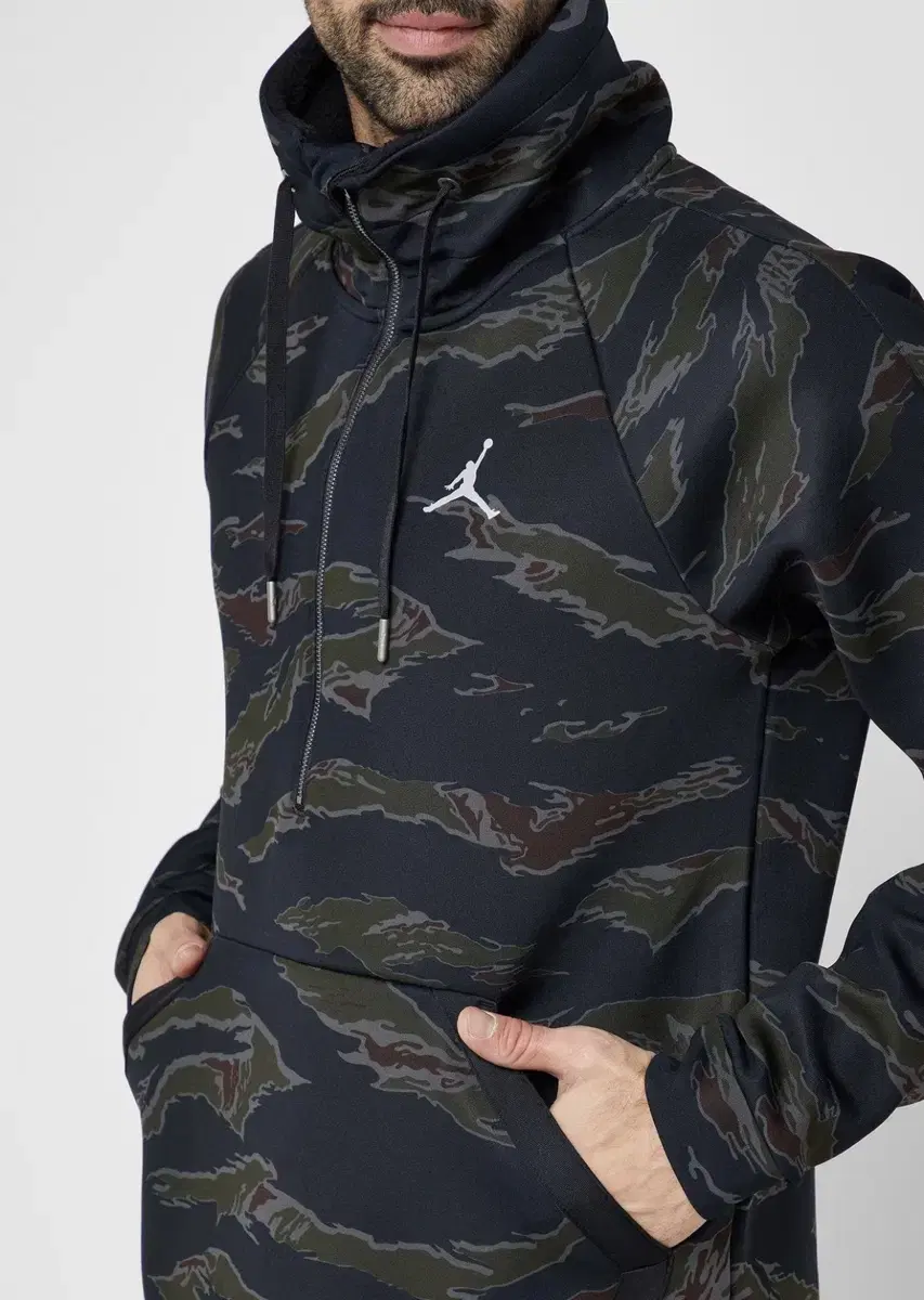 Nike Jordan Camo Anorak Engineered Hoodie (L)