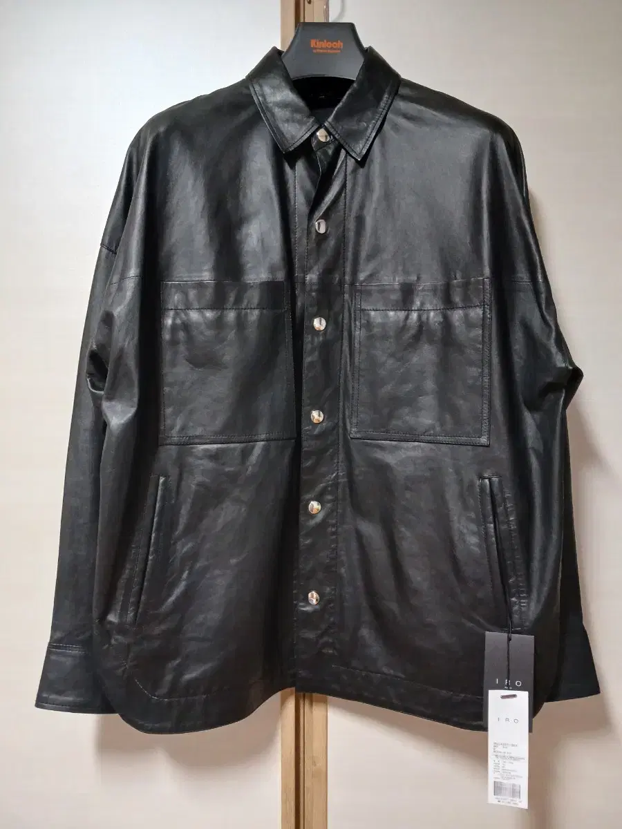 iroiro Shirt leather jacket IRJLA23711BKX NewM