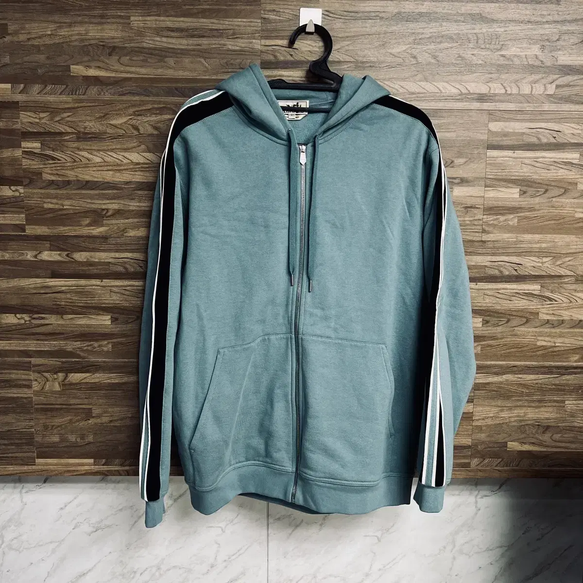 [Same Day Shipping] Hermes H Run Hoodie Zip Up Mint L