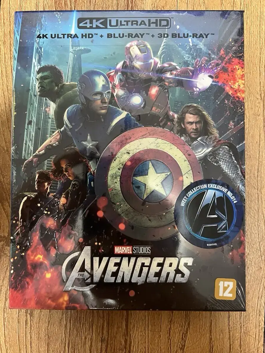 Avengers1 4K blu-ray wit steelbook for sale