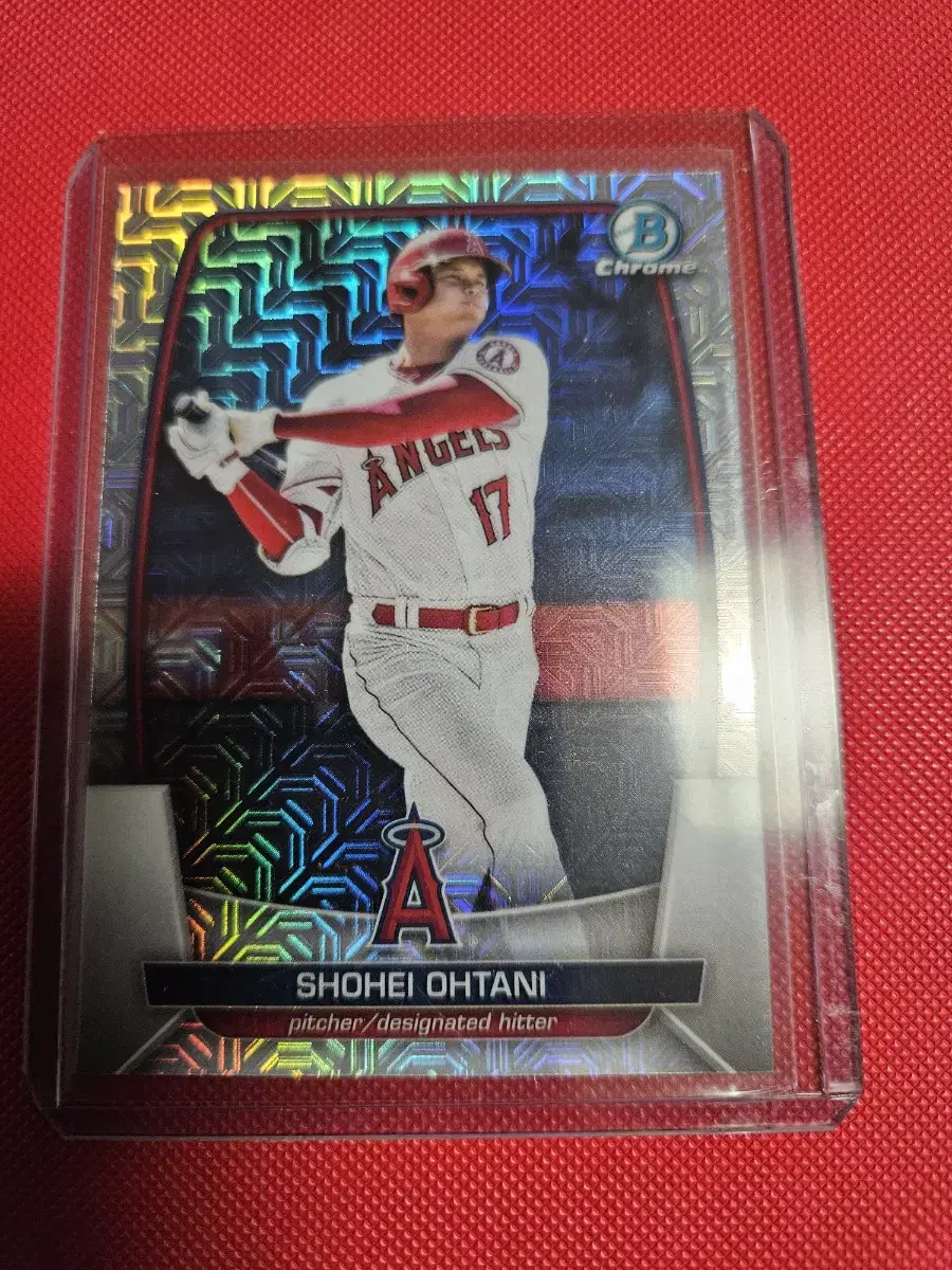 오타니 2023 Bowman Chrome 모조 리플렉터