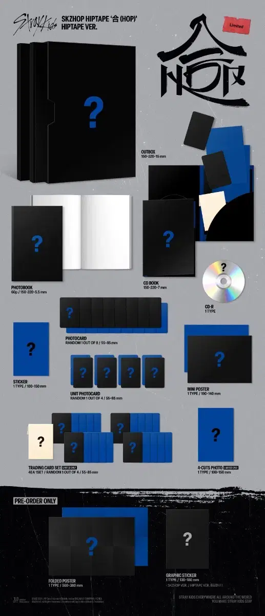 skz(HOP) Limited.accordion buncheol unreleased photocard+unsealed album buncheol ordered!