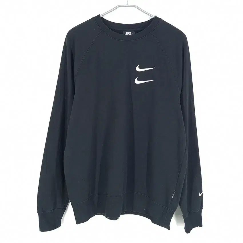 Nike Men's BackLogo Sweatshirt Black105 (HU35002)