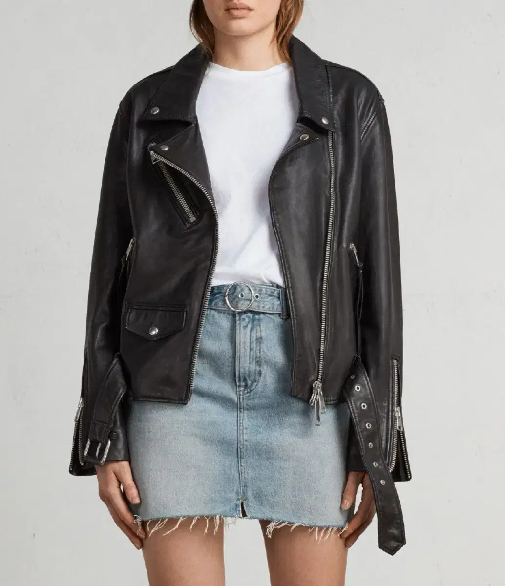 AllSaints billlie Biker