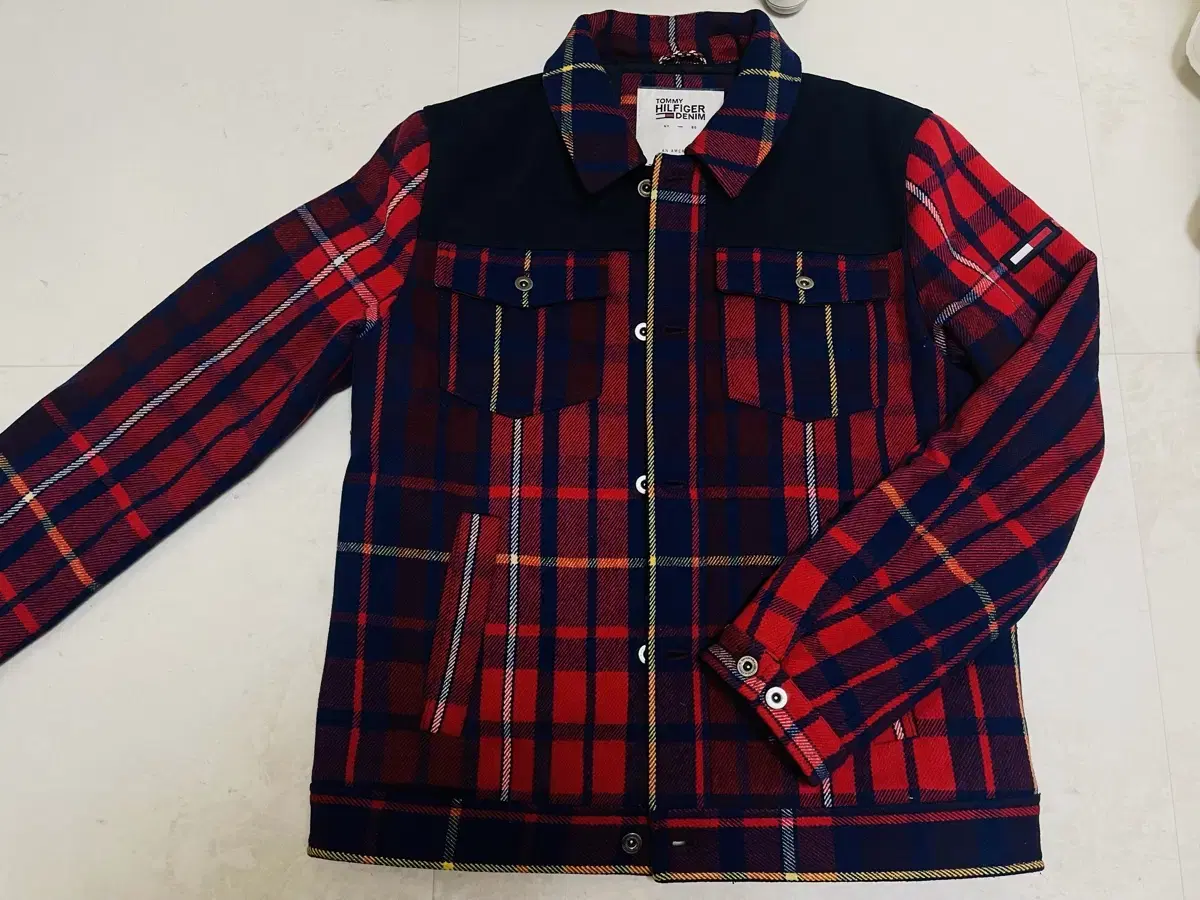 Tommy Check Jacket L 105