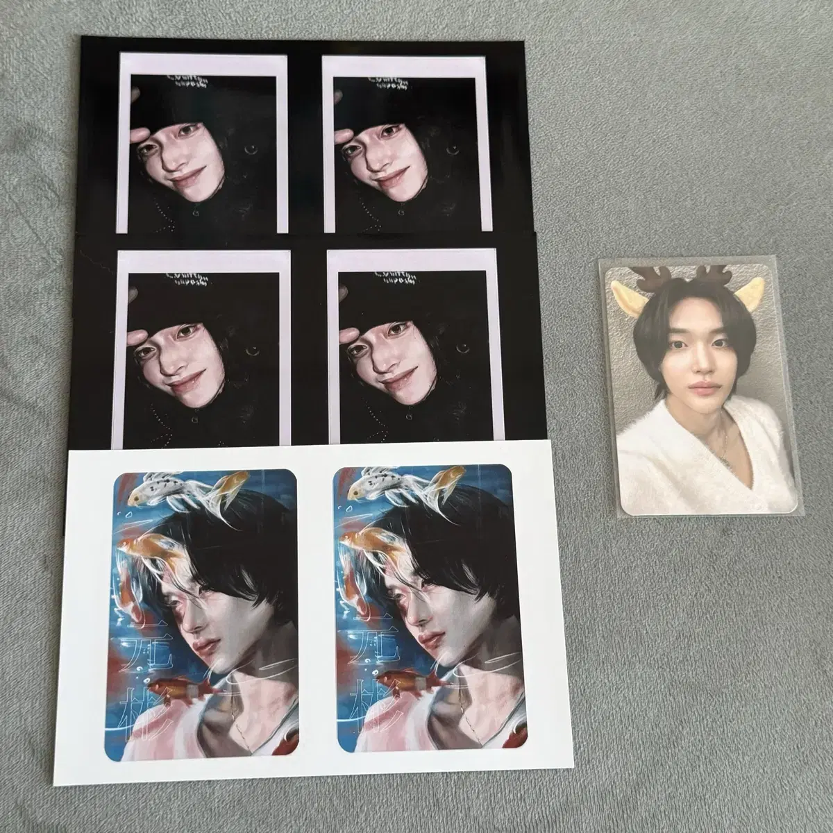 riize wonbin pinkchristmas photocard pbak sell wts 