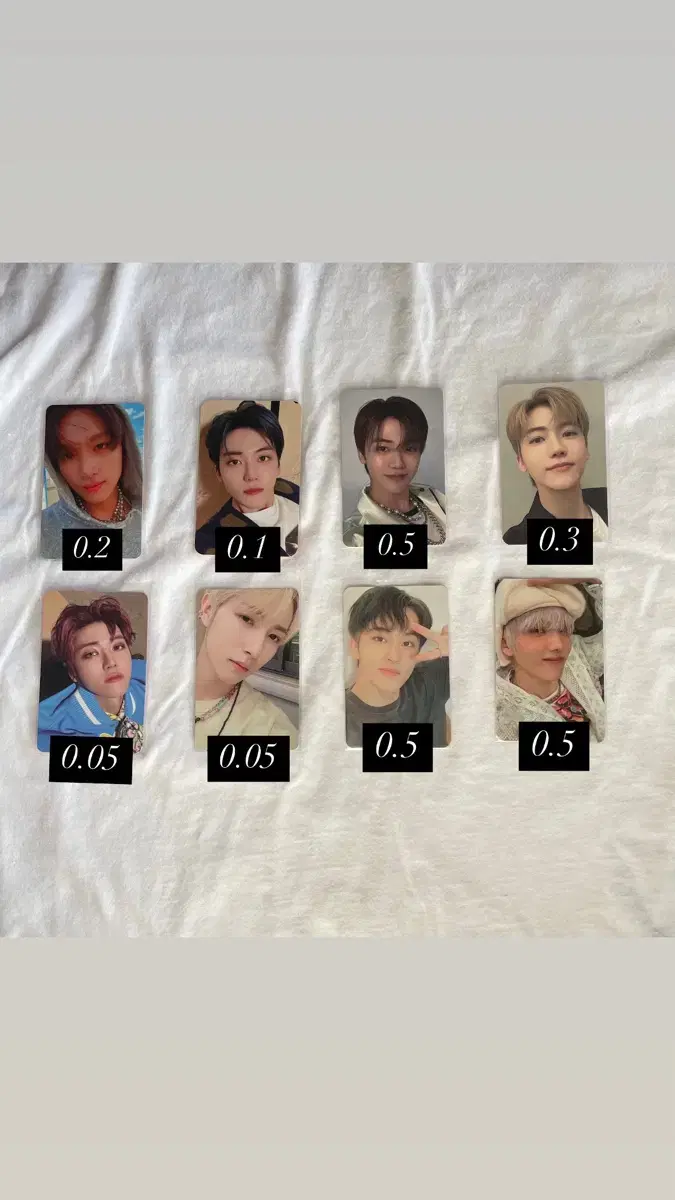 nct haechan jaemin renjun mark jisung photocard wts