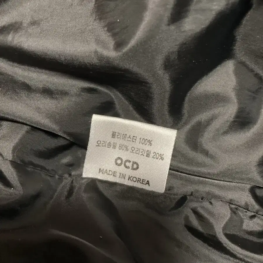 OCD 셀러브리티 롱패딩