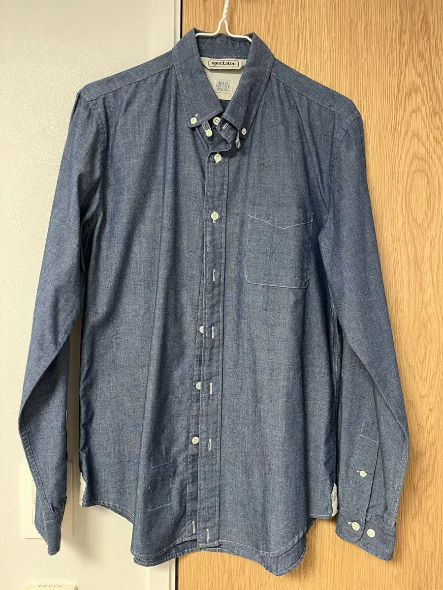 [L] Spectator 117-MOTB chambray shirt