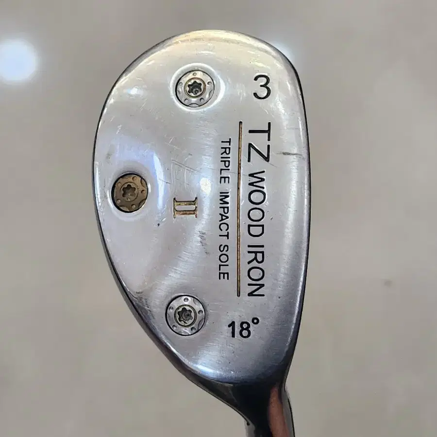 TZ WOOD IRON 3번유틸리티 18도 R 중고 골프채 TRIPLE