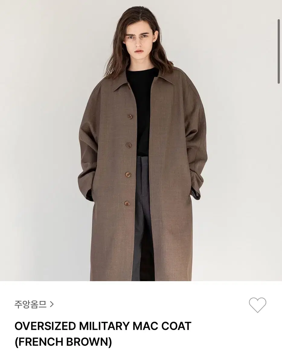 [L]Zuccotti Oversized Military Jacket