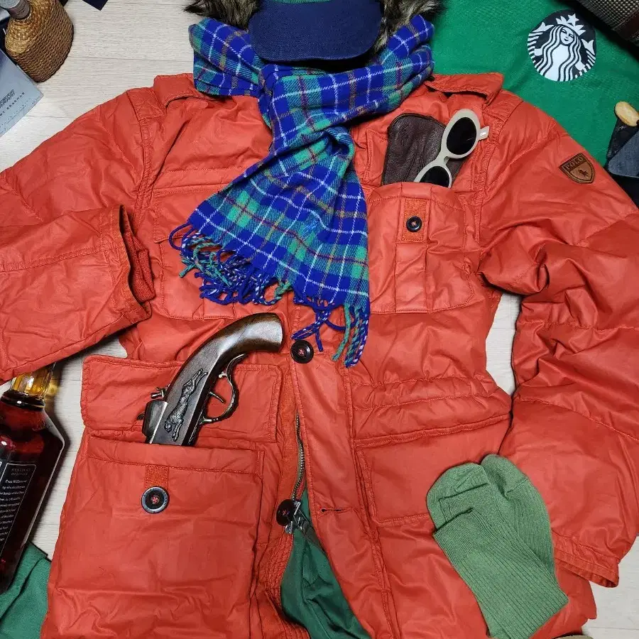 (새상품)POLO RALPH LAUREN 헤비다운 패딩 대장 파카