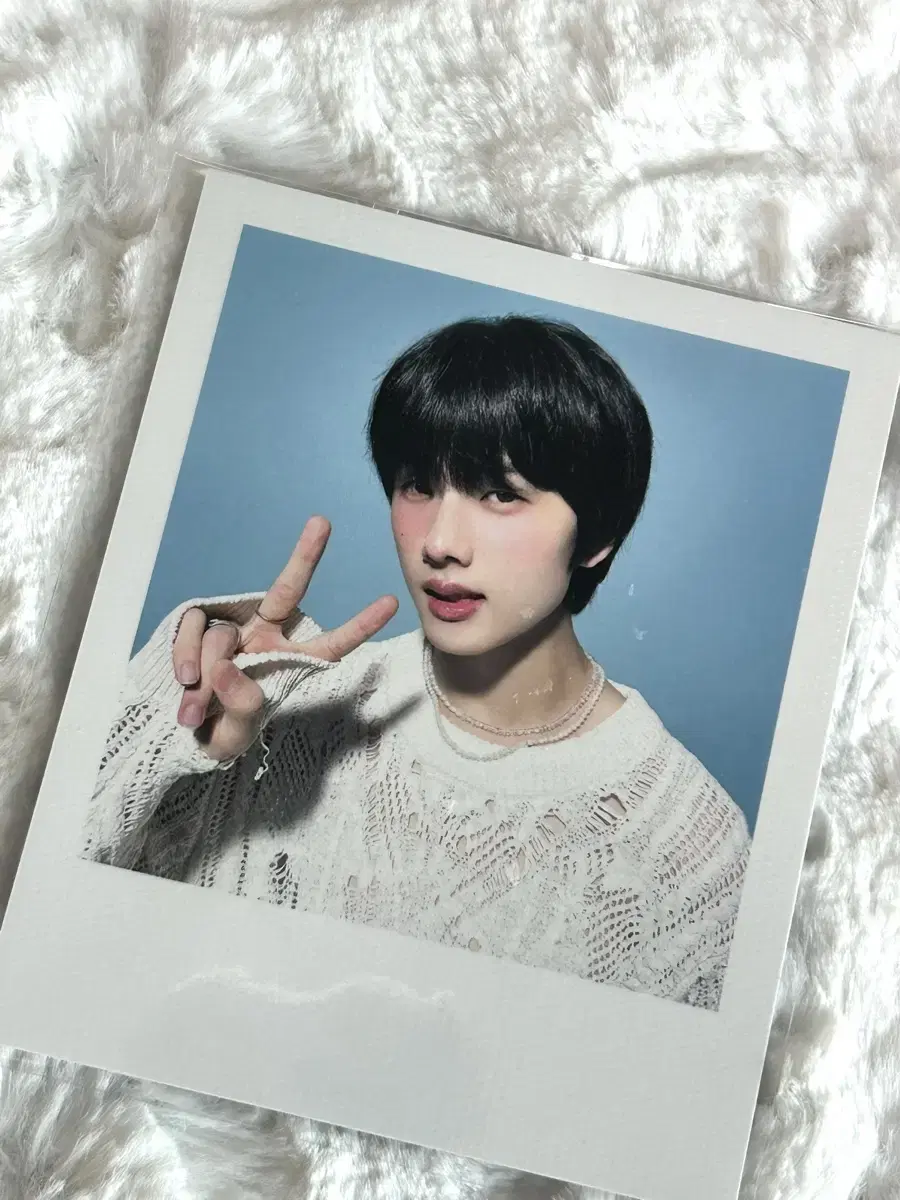 NCT Dream 2024Sig season's greetings White jisung polaroid unsealed