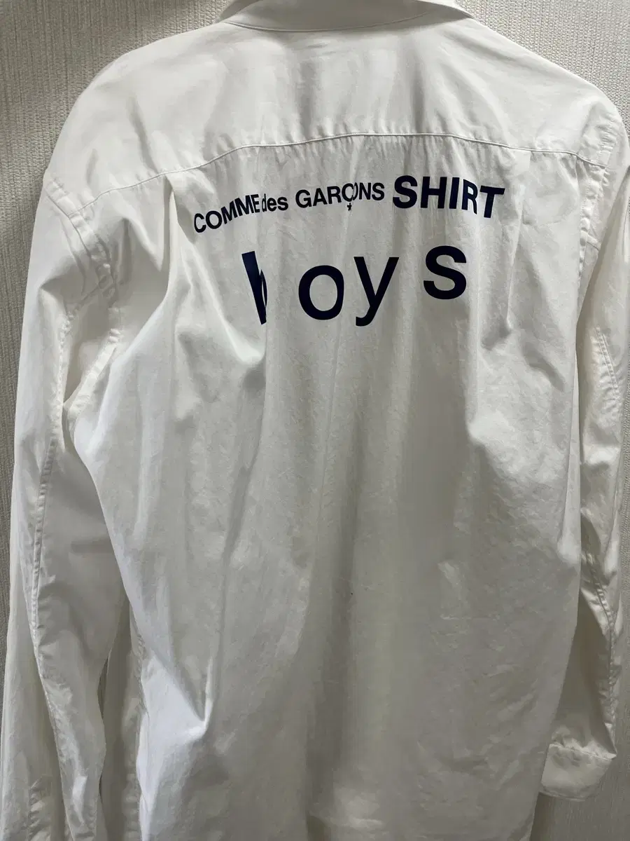 Comme des Garçons Song Back Logo Shirt L for sale